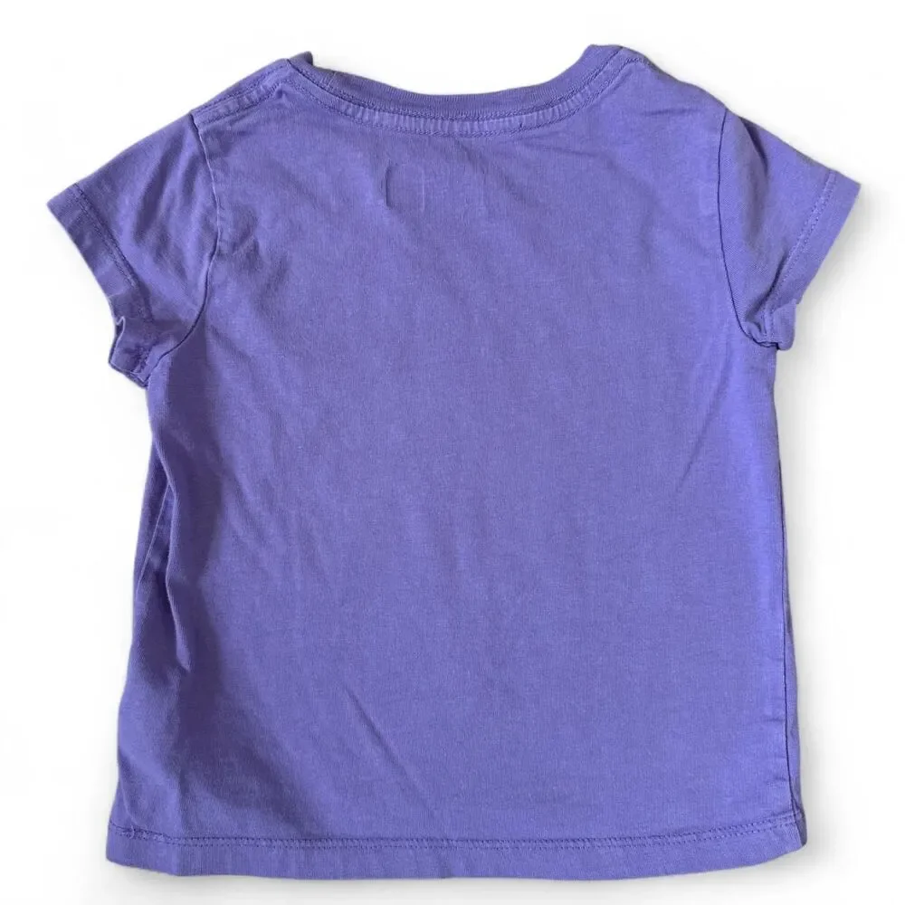 Ralph Lauren Polo Purple Graphic T-Shirt | 2T